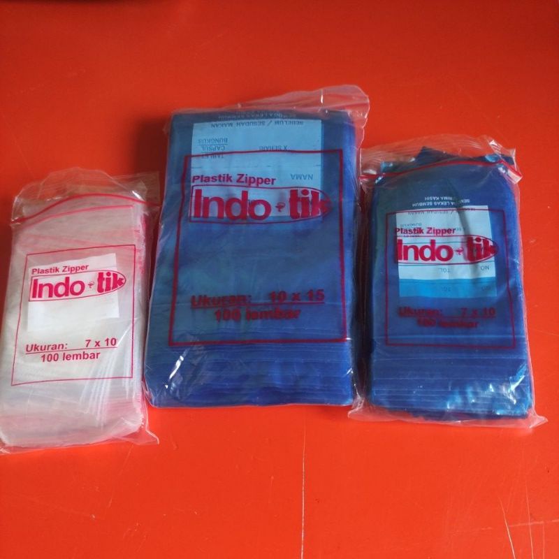 plastik klip, klip obat, plastik obat ukuran 7 x 10 dan 20x15