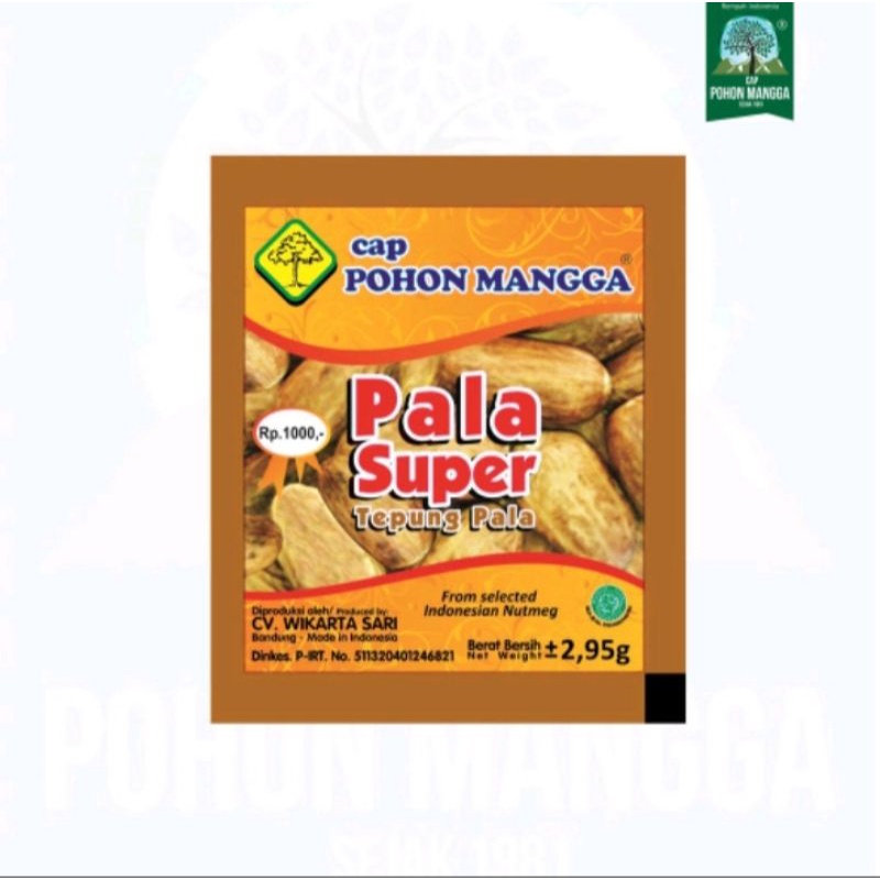 

Pala Bubuk Sachet Cap Pohon Mangga