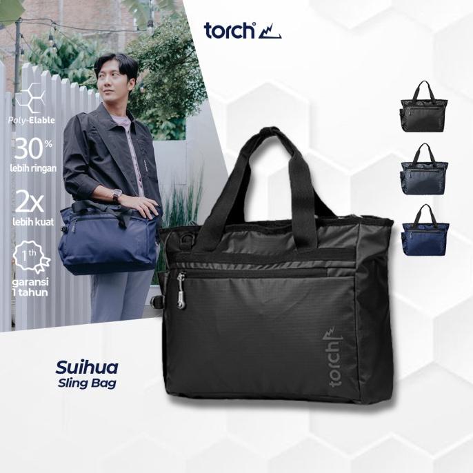 Torch Tas Laptop Tas Selempang - Laptop Bag Sling Bag Suihua Termurah