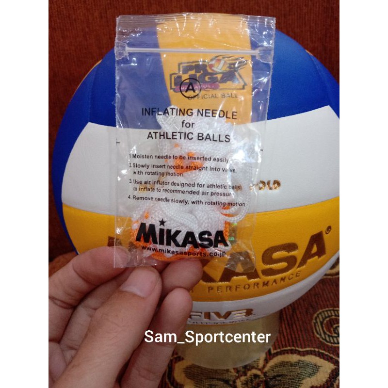 Bola Volly Mikasa Mv 2200 Super Gold Grade Ori