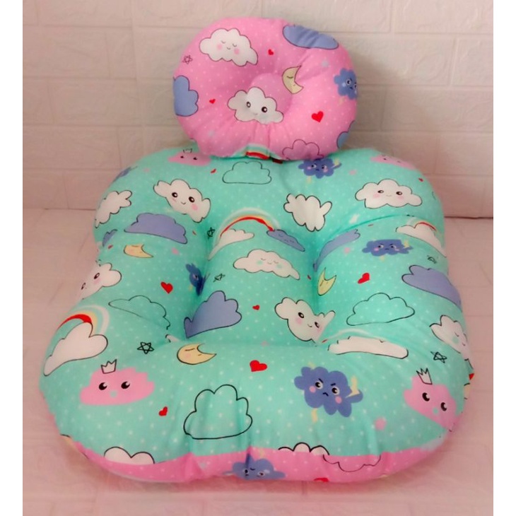 Sofa Bayi Jumbo Multifungsi Kasur Bayi / Baby Lounger Free Bantal Peyang