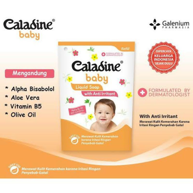 Caladine Baby Liquid Soap refill 200ml