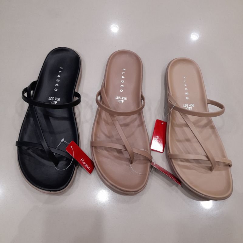 sandal flat wanita fladeo