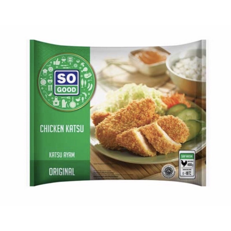 

SO GOOD CHICKEN KATSU 400 GR / KATSU / SO GOOD