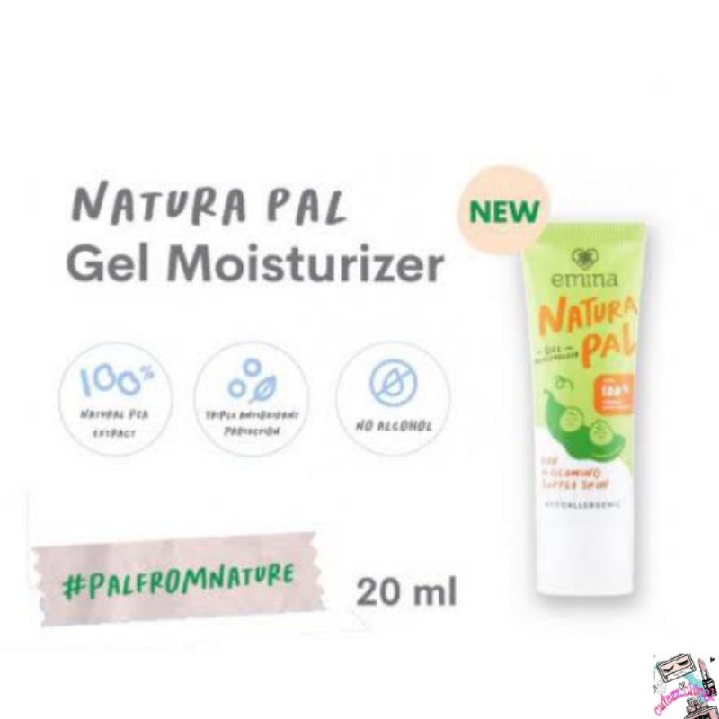 ☃Cutezz_Ching1☃Emina Natura Pal Gel Moisturizer 20ml