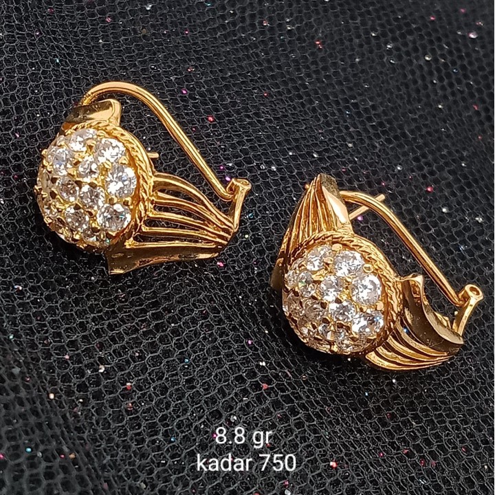 Anting Emas 17K - 8.8 gr Kadar 750 - 916