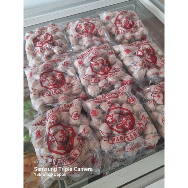 

Bakso Daging Sapi Warisan isi 50 pcs