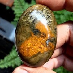 batu akik pancawarna Garut natural original(0209)