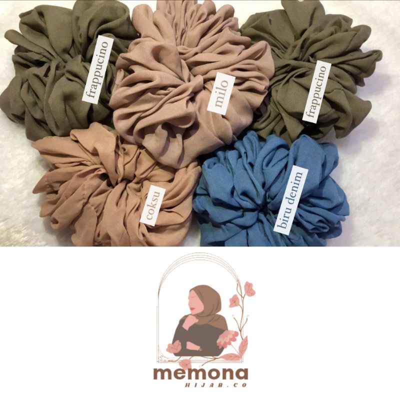 scrunchie jumbo premium hijab / Cepol hijab