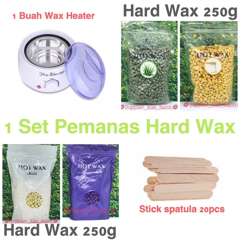 Paket Waxing Pro wax Hard Waxing atau parafin PRO WAX 100 Heater Wax Warmer