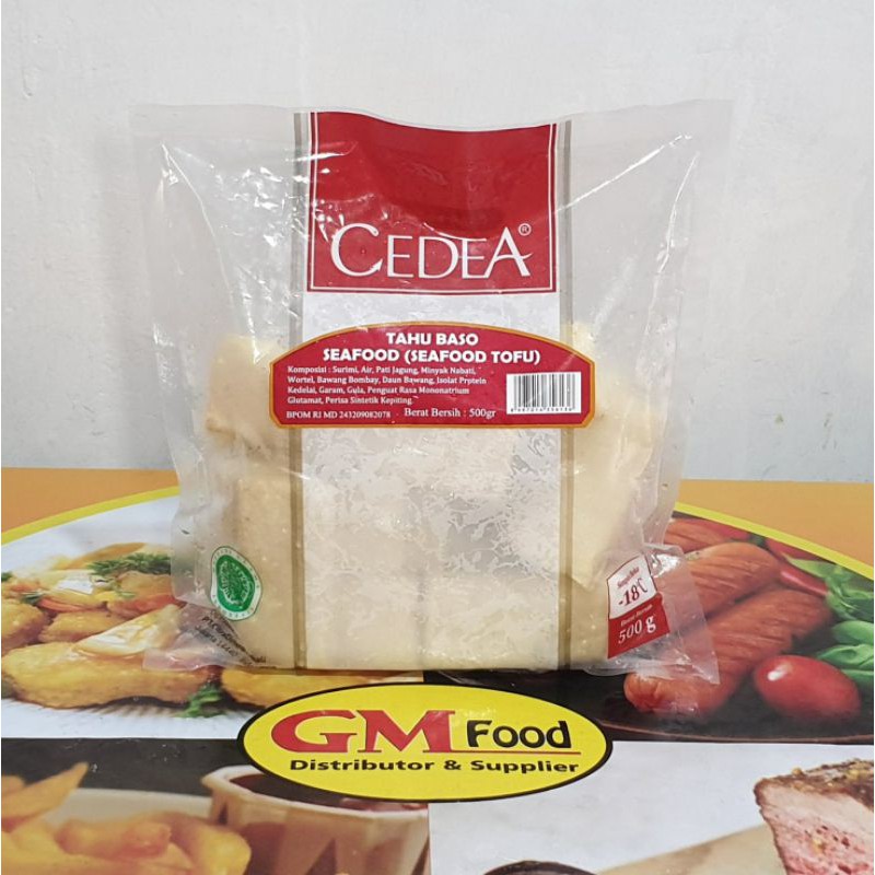 

CEDEA TAHU BASO SEAFOOD 20PCS/500GRAM