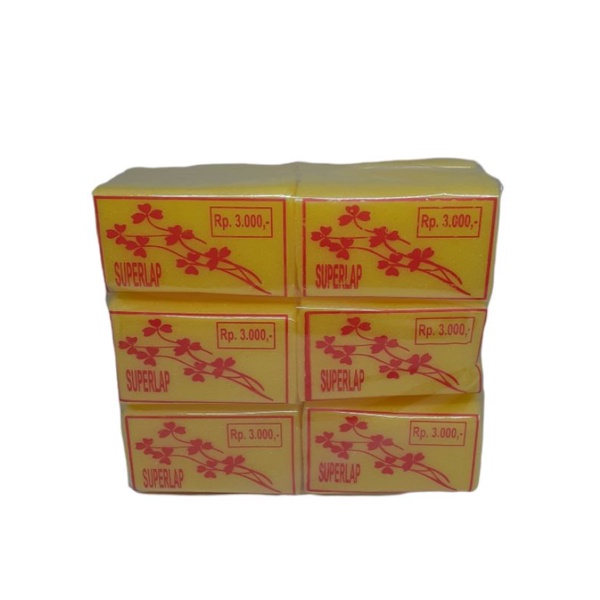 Spon / Sponge / Busa  Cuci Piring SUPERLAP tebal 5 Cm isi 12 Pcs  | By Sejati Family