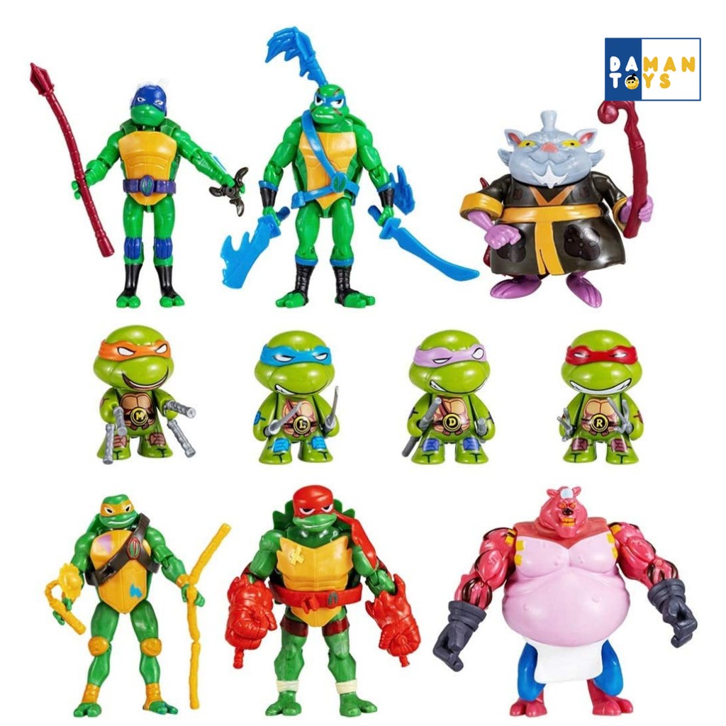 Ninja Turtle Kura Kura Ninja Figure Mainan Pajangan Miniatur Hiasan Topper