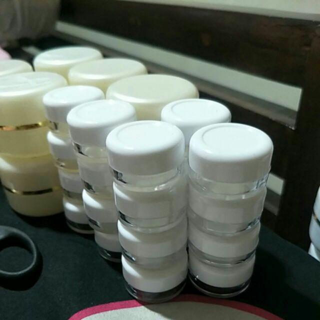 Pot Cream 5 Gr  Putih Trasfaran/pot Cream Jelly/pot Bb Cream