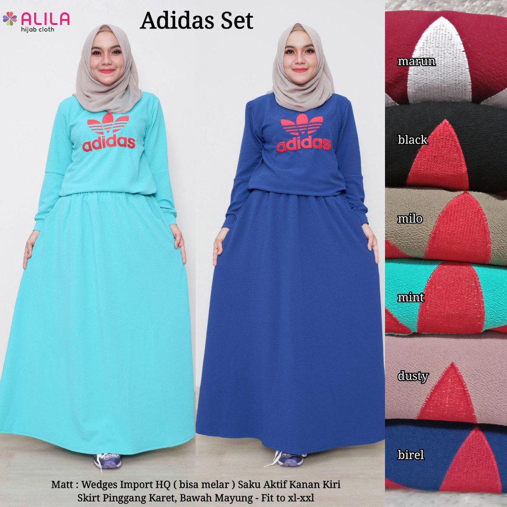 ADIDAS SKIRT SET