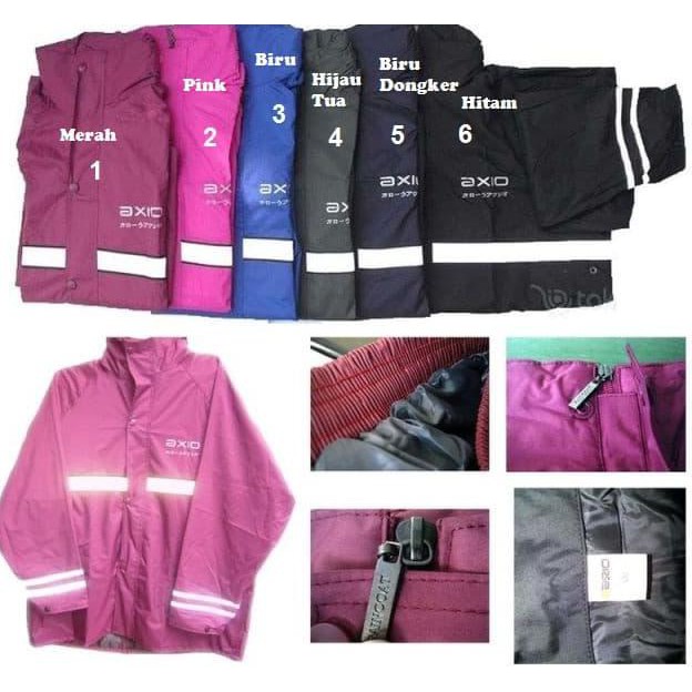 Jas Hujan Axio Original 100%