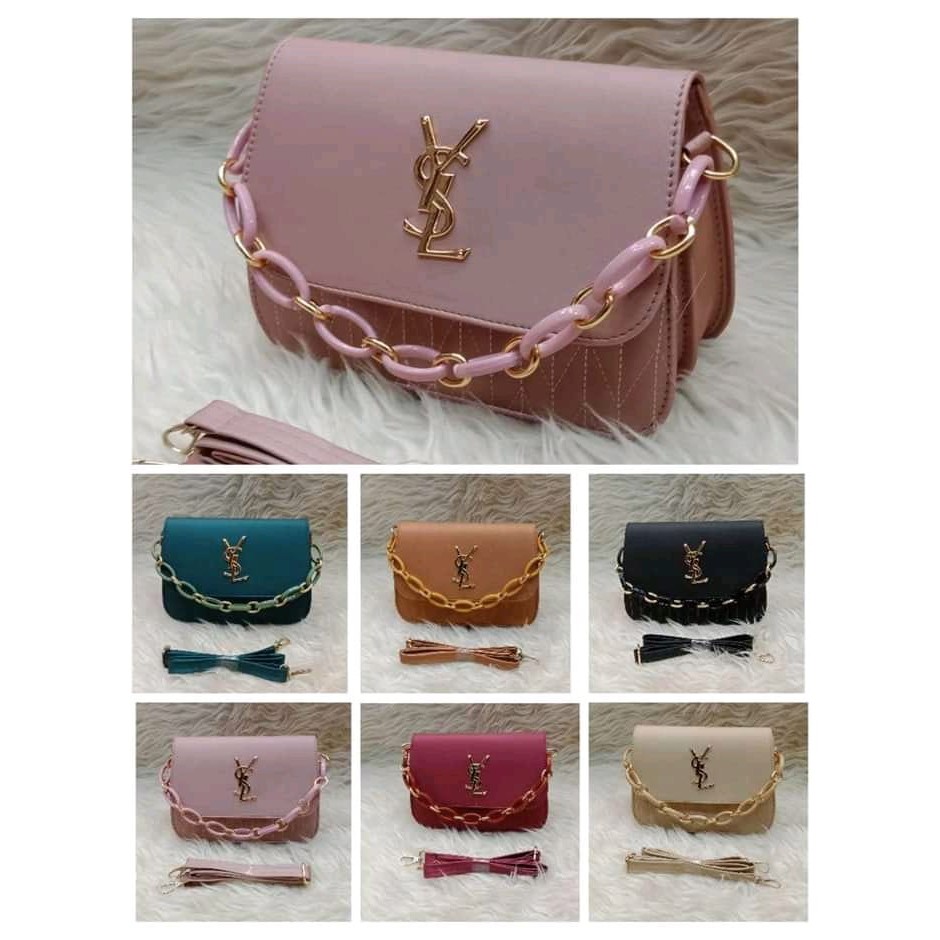 tas fashion wanita tas selempang wanita tas ysl wanita