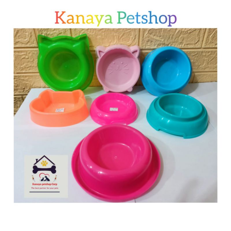 Tempat Makan Kucing - Tempat Makan Plastik - Tempat Makan Kucing Single