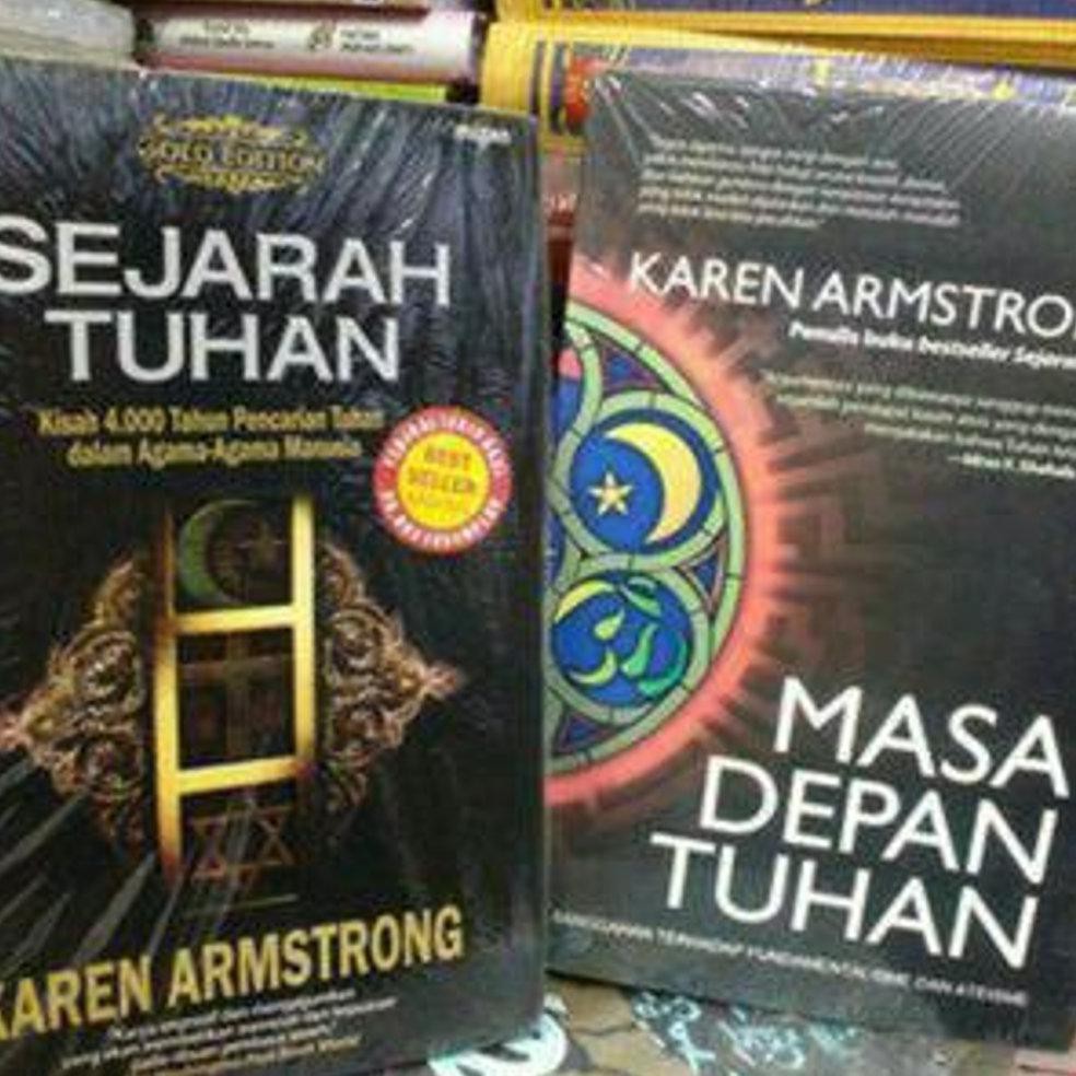 Paling Murah Paket 2 Buku Sejarah Tuhan Dan Masa Depan Tuhan By  Karen Armstrong