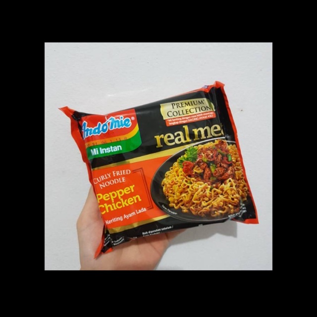 

[READY STOCK] indomie real meat pepper chicken free kardus&bubble wrap