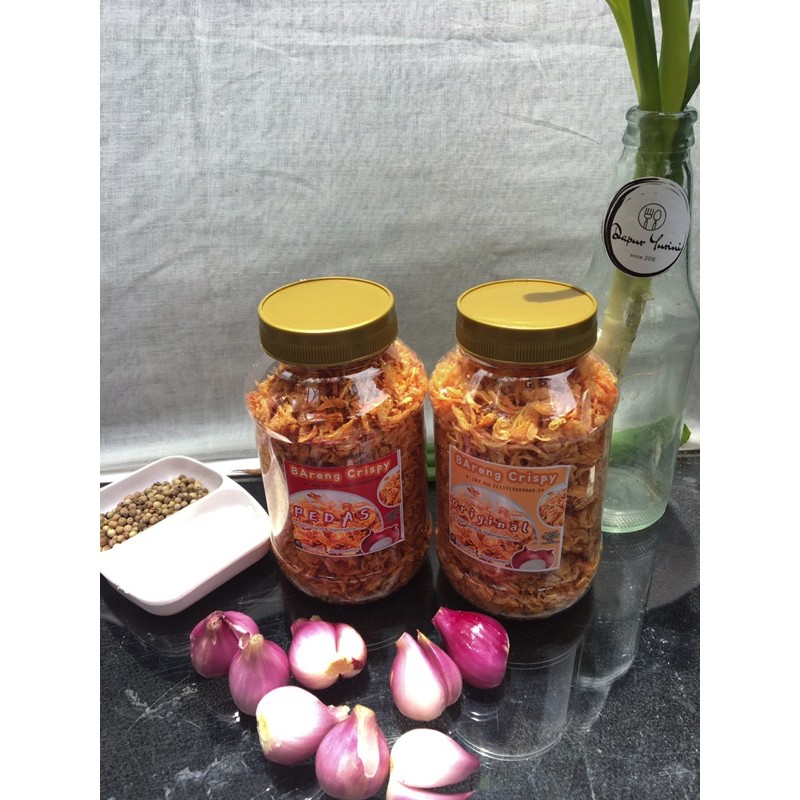 

Bawang Goreng Cripsy (Pedas/Original) MURAH!!!! OPEN RESELLER