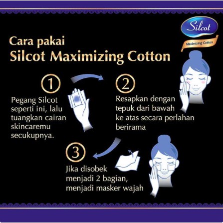 Silcot Maximizer / Cleansing Cotton | Kapas Muka Unicharm