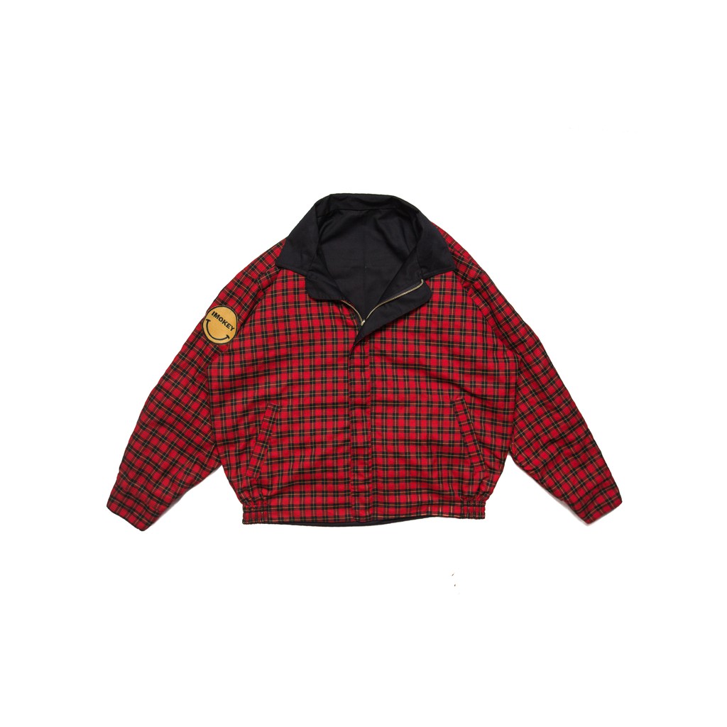 Imokey Rodney Black: Reversible Harrington Jacket