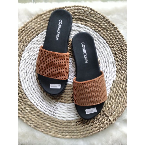 Sandal wanita terbaru/flat CR.Cnexion/slop kekinian/