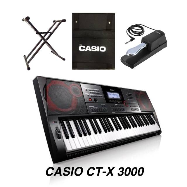 jual paket KEYBOARD CASIO CTX 3000 CTX3000