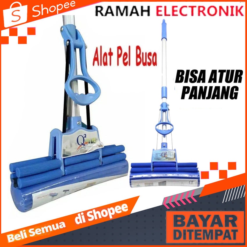 Sodok Pel Alat Pel Lantai Pel Sodok Busa Q2 Alat Pel Lantai