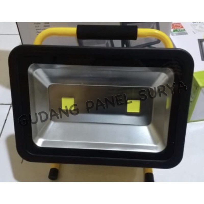 Lampu Sorot Emergency LED 100Watt 100 Watt Portable 2 Mata