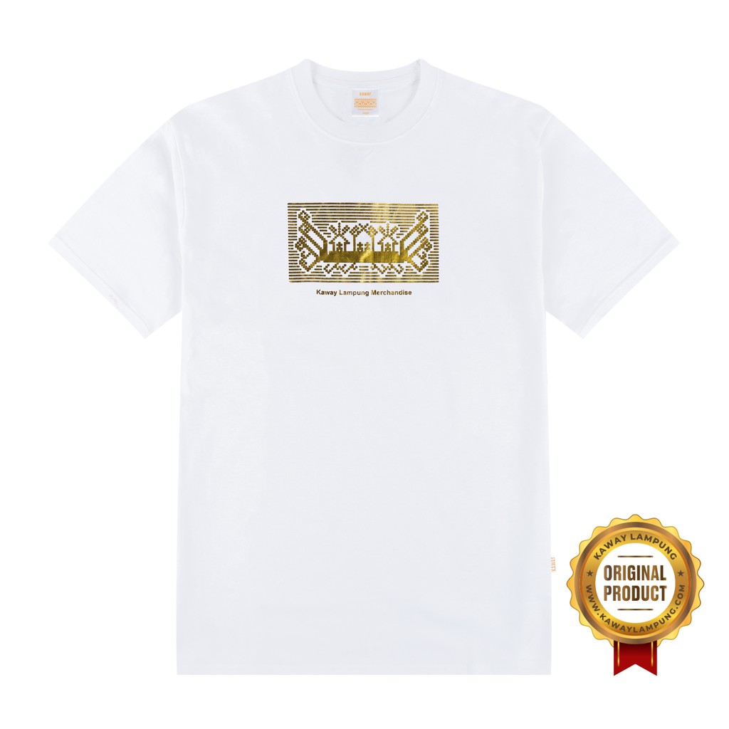 Kaway T-shirt Kaos- FO JUNK PIXEL White