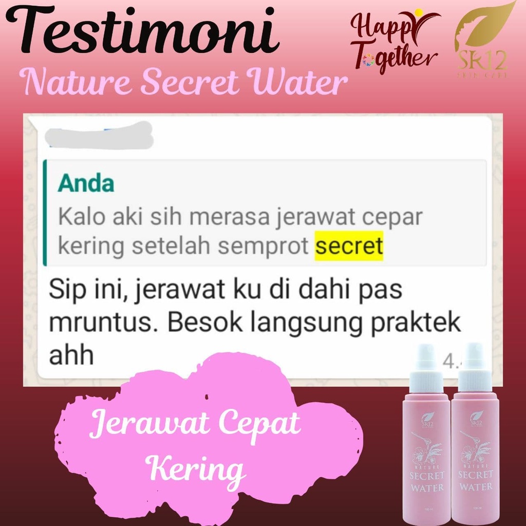 Setting spray Sr12 Tahan lama Mengunci make up Menyegarkan wajah Glowing Melembabkan wajah Facemist 100ml Bpom Saudagarsr12