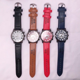 [READY STOCK] JAM TANGAN PRIA KULIT MURAH COWOK FASHION READY STOCK COUPLE IMPORT KOREAN WATCH  M27