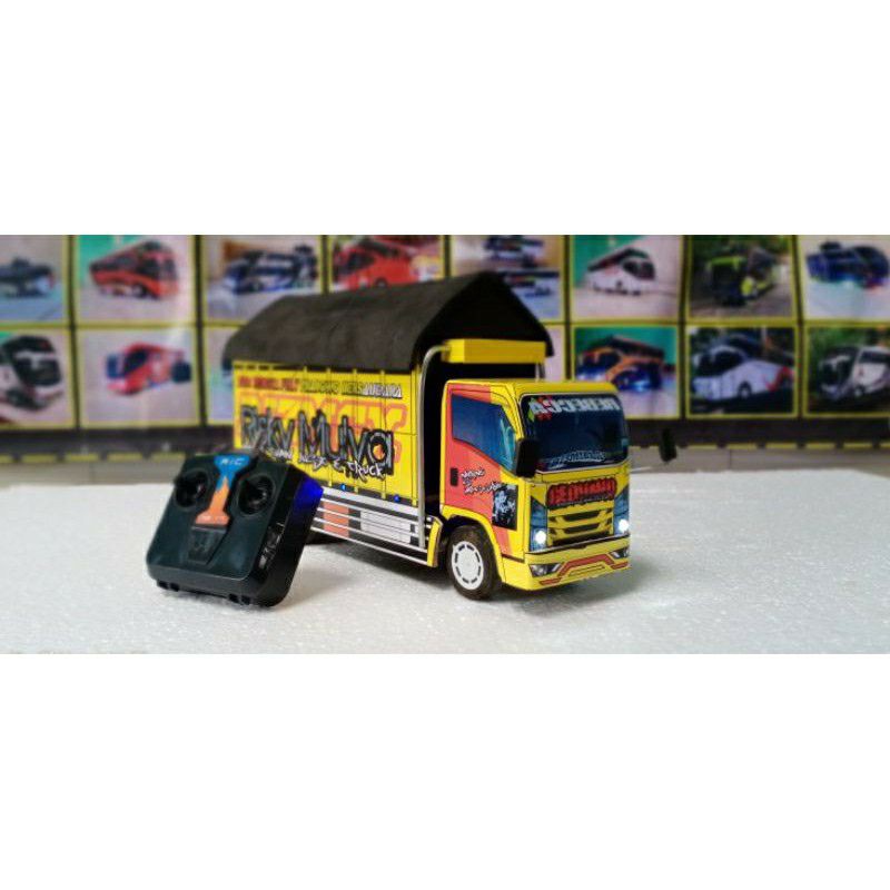 TRUK MINIATUR OLENG  EGREK KUNING