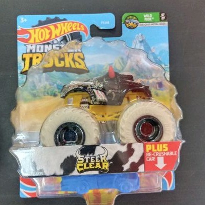 Steer Clear Monster Trucks Hotwheels Skala 64