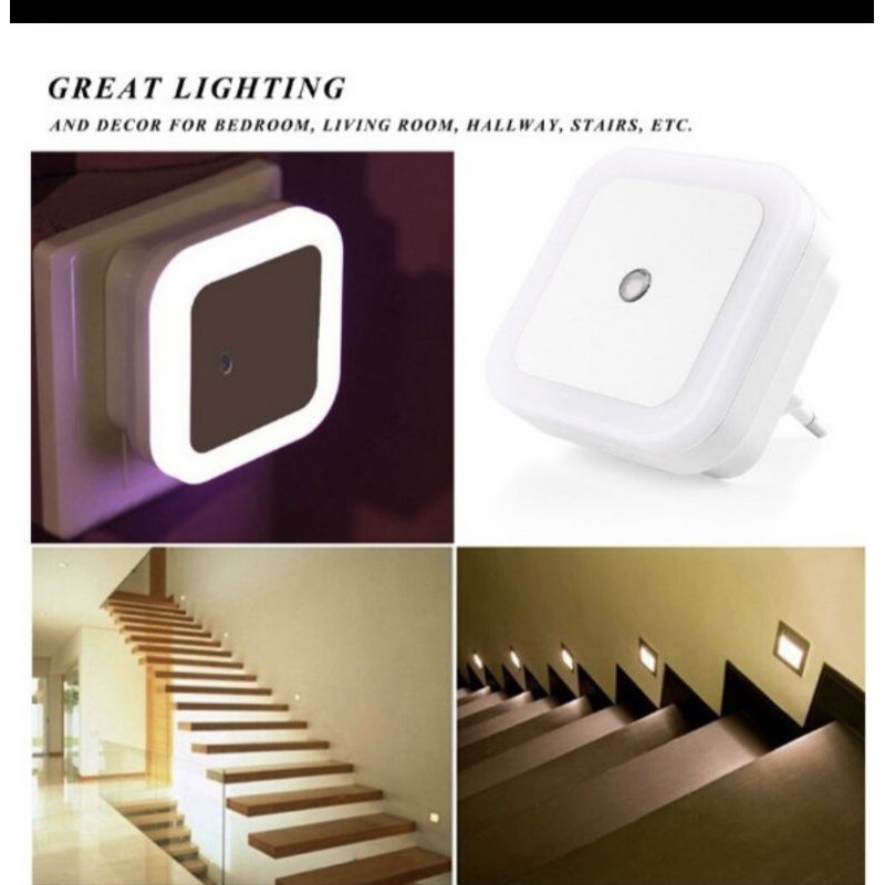 L55 LAMPU LED Tidur SENSOR Cahaya Lorong Kamar Dekorasi Sleep Lamp