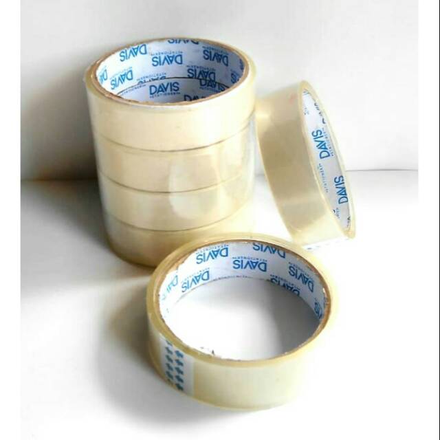 

Lakban/ isolasi bening/ solatip 1 inch