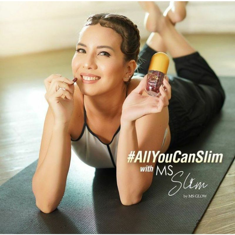 ( NB ) Ms Glow Slimming Capsule isi 30 kapsule ⁠ ORIGINAL FREE GIFT CANTIK