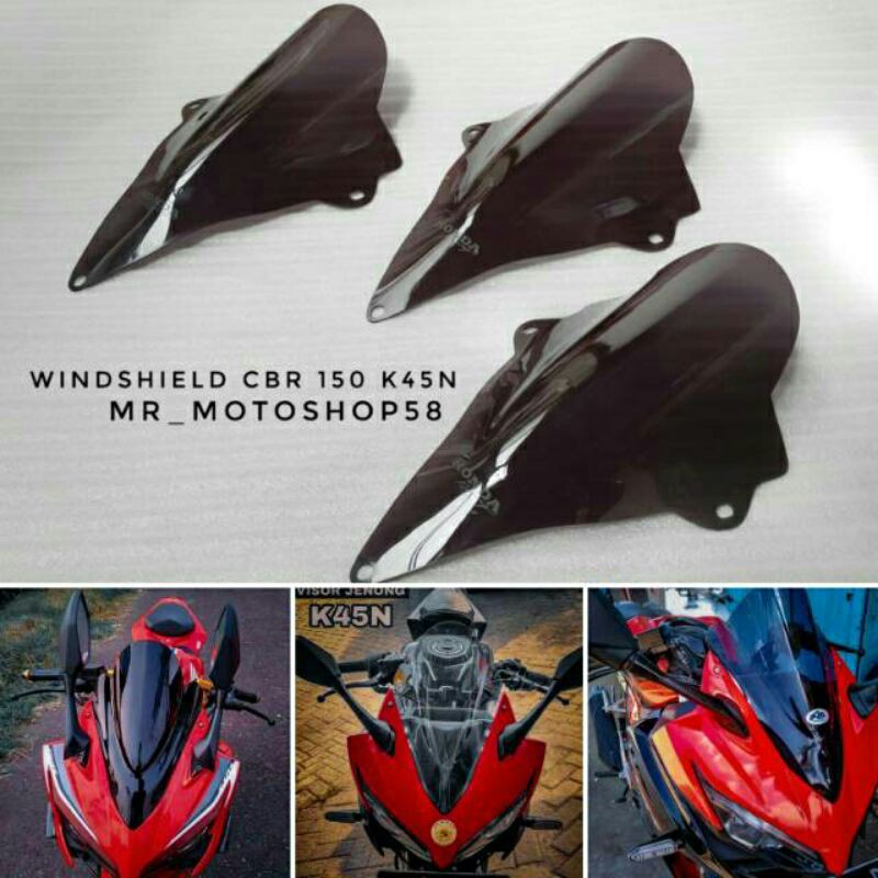 VISOR CBR FACELIFT | WINSHIELD CBR 150 FACELIFT | VISOR CBR 150R 2021 JENONG