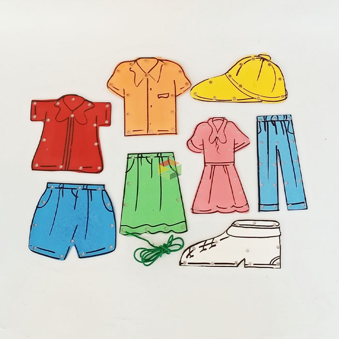 APE PAUD TK - menjahit pola mainan kayu edukatif