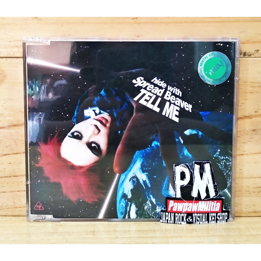 CD HIDE X Japan Tell Me 12cm  Limited Edition