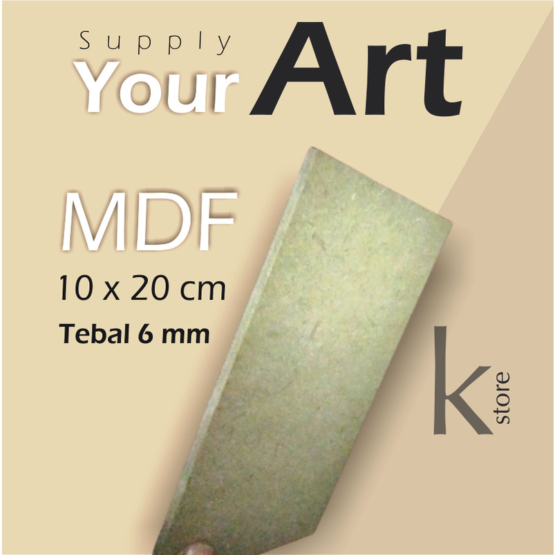 Mdf Papan Mdf 10x20 Cm  10 X 20 Cm Tebal 6mm 6 Mm