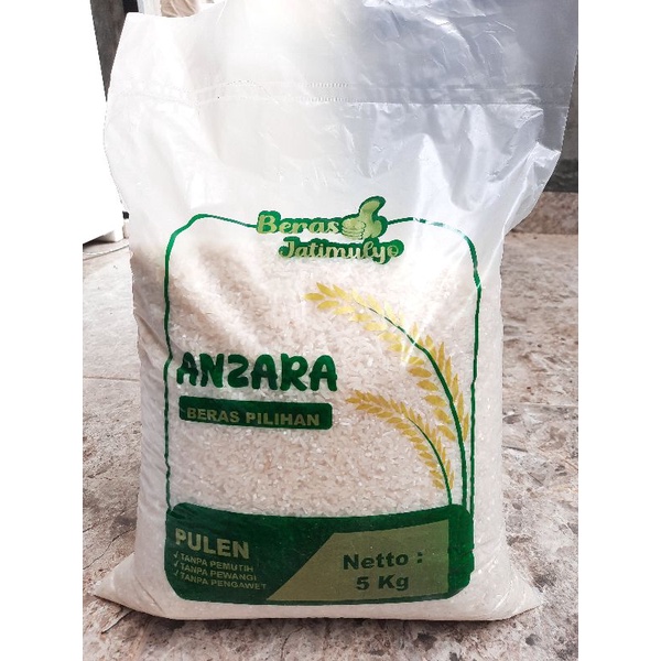 

BERAS ANZARA 5 KG -Beras Jatimulyo