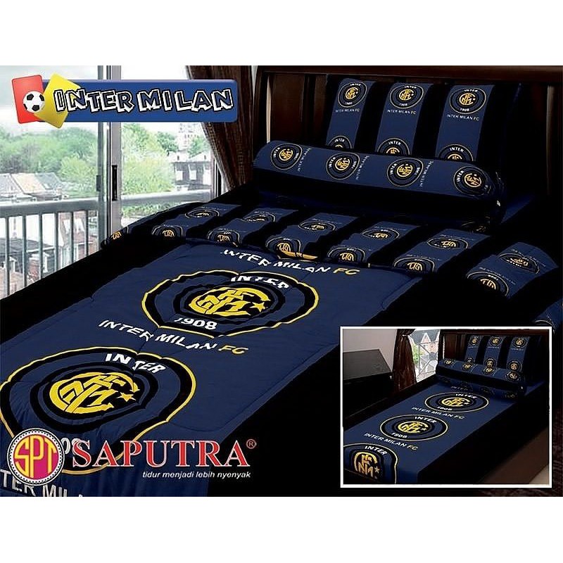 bedcover sprei set bola saputra 120x200
