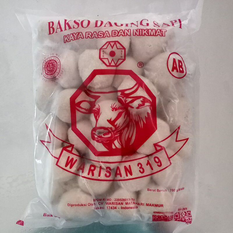 

Bakso Warisan AB isi 50