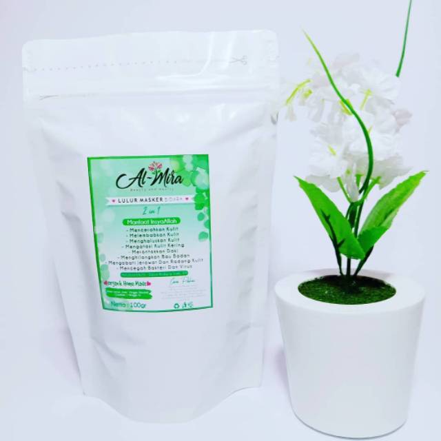 Maskr organik / maskr Bidara / lulur Bidara / lulur organik