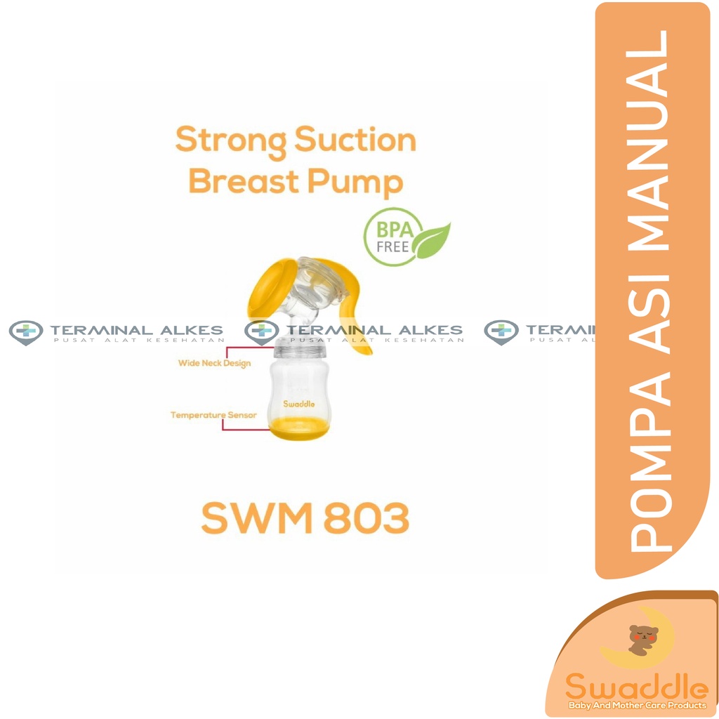MANUAL BREAST PUMP SWADDLE SWM 803