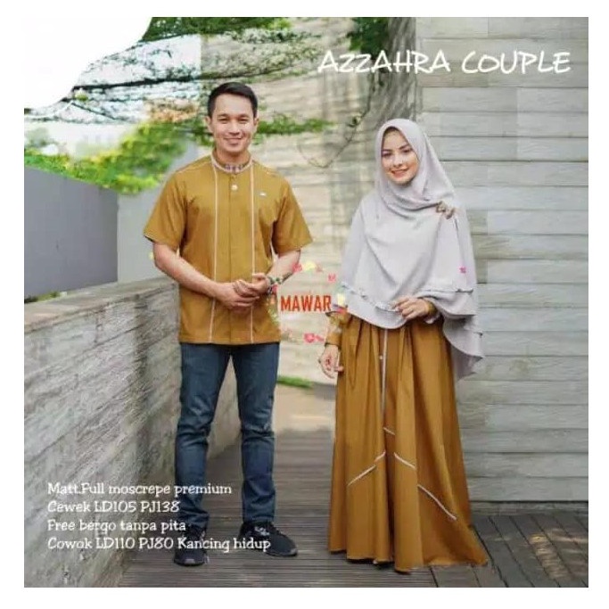 Set-Family-Muslim-Busana- Baju Set Couple Muslim Family Maxi Dress Gamis Khimar Syari Premium 04