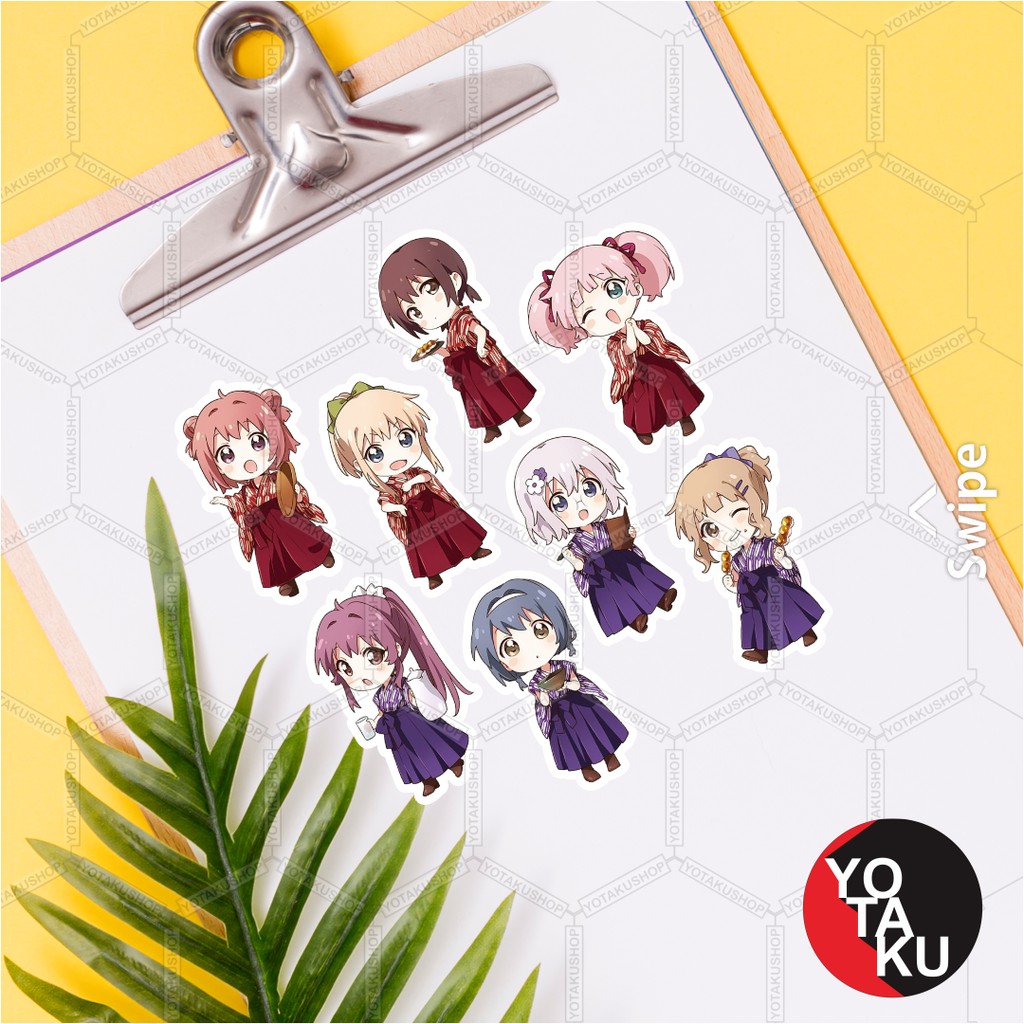 

Stiker Sticker Anime Yuru Yuri SA9401